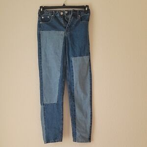 Adika Patchwork Blue Jeans Size S